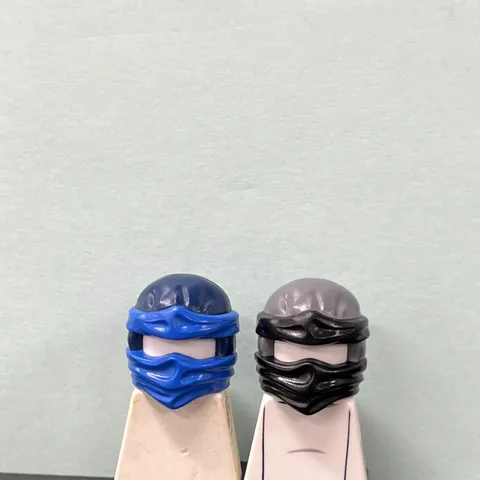 LEGO Minifigure Headgear Lot of 2 Mask hands of time Jay & Cole