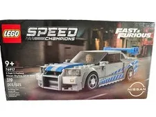 LEGO Speed Champions 2 Fast 2 Furious Nissan Skyline GT-R (R34) 76917