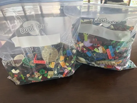 Bulk LEGO Parts Lot 3 lbs Mixed Bricks Plates Pieces Random Assorted Building