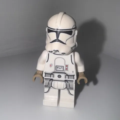 LEGO Star Wars Clone Trooper Minifigure White Armor w/ Helmet
