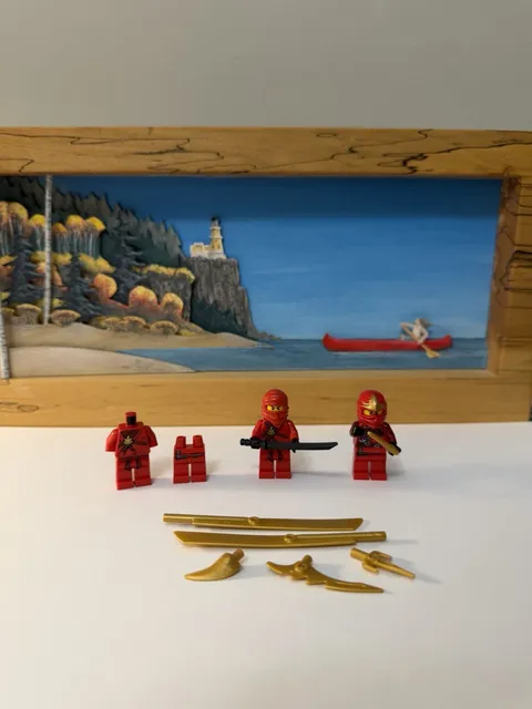 Lego Ninjago Kai Minifigure Lot With Accessories