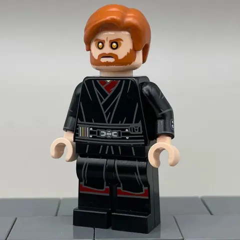 Lego Custom Star Wars LC Light Customs The Evil Master Sith Obi Wan Kenobi