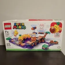 SEALED LEGO Super Mario: Wiggler's Poison Swamp Expansion Set (71383) SEE DESCR