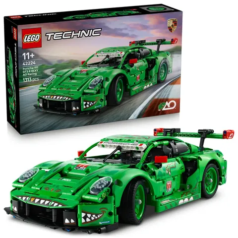 LEGO Technic Samochód Porsche 911 GT3 R REXY AO Racing 42224 LEGO