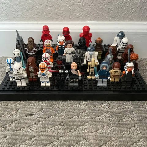 LEGO Star Wars Minifigure Lot Chewbacca Princess Leia R2-D2 Figures