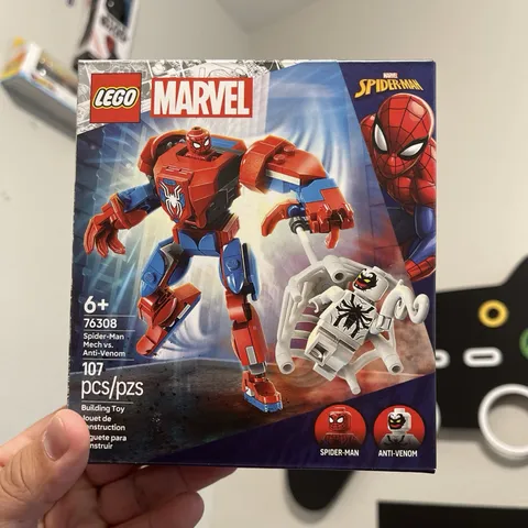 LEGO Marvel Spider-Man Mech vs Anti-Venom 76308 New Sealed 107 pcs