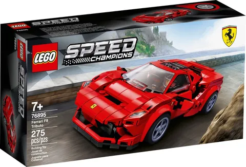 LEGO Speed Champions 76895 Ferrari F8 Tributo 275pc New Sealed Retired