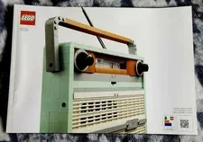 LEGO Icons Retro Radio 10334 Instruction Manual Booklet Book Only