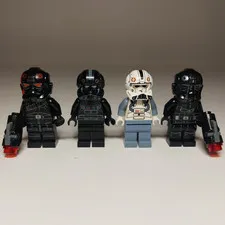 LEGO Star Wars Minifigs Inferno Squad Tie Fighter V-Wing Pilot & Clone Pilot
