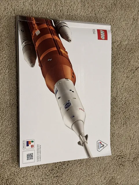 LEGO 10341 Artemis Illustrated Instruction Booklet Space Used