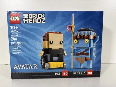 LEGO BRICKHEADZ Jake Sully & His Avatar (40554) - NEW