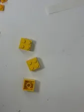 LEGO 2x2 Yellow Brick qty-3 3003