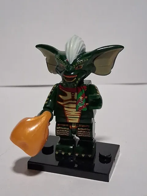 Strip Gremlin Evil Character Custom Lego From 1984 Film Gremlins Chritmas Horror