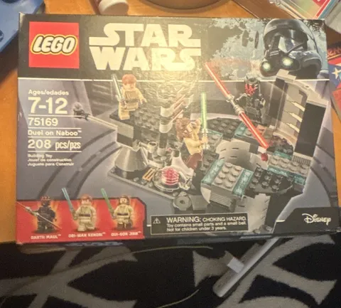 LEGO Star Wars Duel on Naboo 75169 208pcs Darth Maul Obi-Wan Qui-Gon 7-12