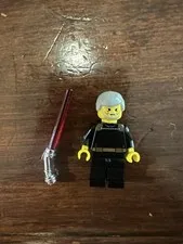LEGO Star Wars Count Dooku Minifigure no cape 7103 Episode 2 (sw0060)