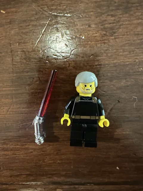LEGO Star Wars Count Dooku Minifigure no cape 7103 Episode 2 (sw0060)