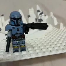LEGO Star Wars Paz Vizsla Minifigure 75319 Mandalorian With Pack