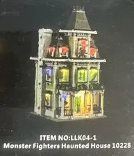 New LED Light Kit for LEGO Set 10228 Haunted House
