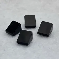 LEGO 54200 Black Slope 30 1 x 1 x 2/3 (x4)
