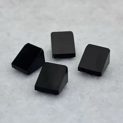 LEGO 54200 Black Slope 30 1 x 1 x 2/3 (x4)