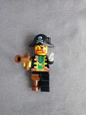Lego Classic Pirates Captain Redbeard Minifigure Vintage Authentic Lego