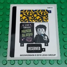 LEGO Sticker Sheet for Set 21319 F·R·I·E·N·D·S Central Perk New Authentic Decals