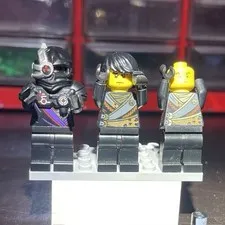 LEGO The LEGO Ninjago Movie Minifigures Lot of 3 w/ Helmet & Extra Torso 70723