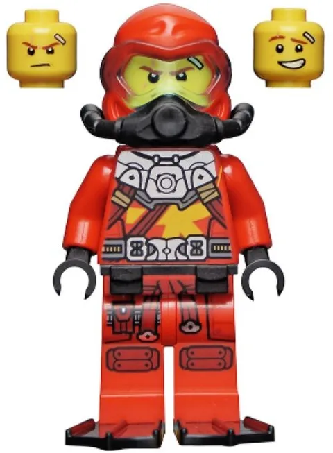 LEGO® Minifig njo0695 - Kai - Seabound, Scuba Gear