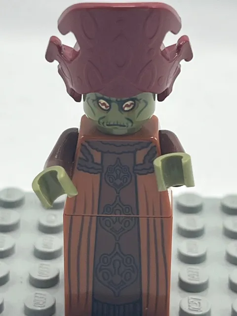 Lego Star Wars Nute Gunray sw0363 Dark Orange Excellent