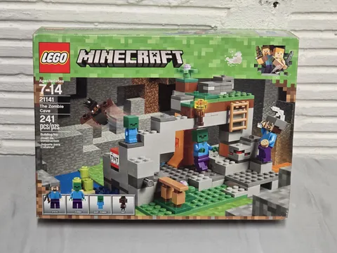 Lego 21141 - Minecraft The Zombie Cave - Brand New Sealed