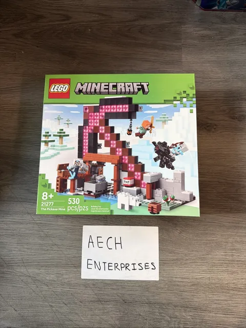 Lego Minecraft: The Pickaxe Mine 21277