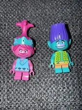 Lego Poppy And Branch Lot Of 2 41252 41256 Trolls World Tour Minifigure
