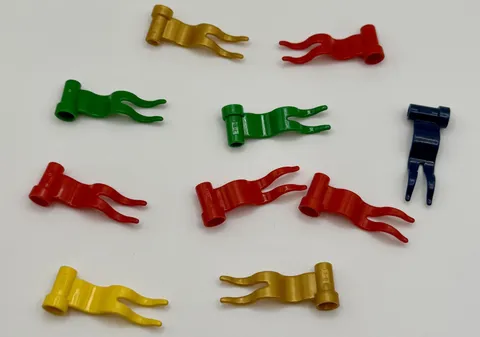 LEGO Mixture Lot Waving Flag, City/Town Parts inv.641