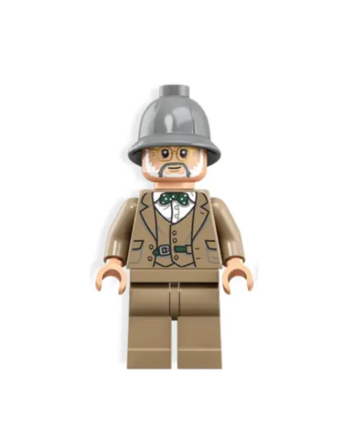 LEGO Indiana Jones Professor Henry Jones Sr Minifigure iaj047 New