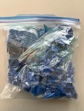 Lego Blue Brick Pieces 1lb bulk Lot
