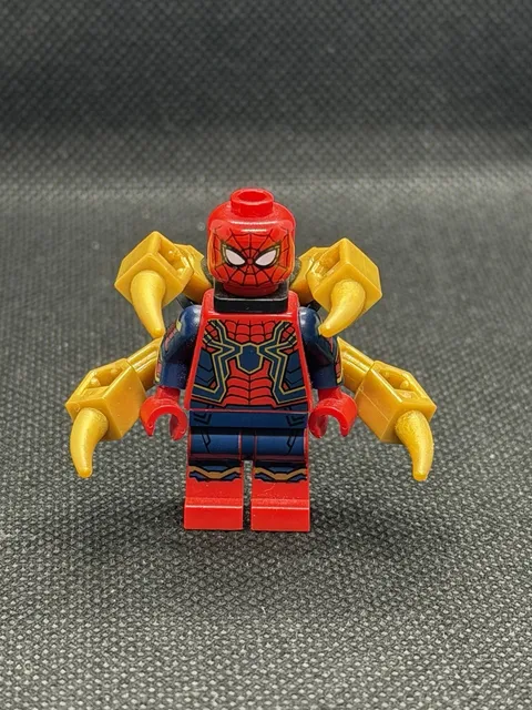 Lego Minifigure Iron Spider-Man - Mechanical Arms with Barbs Sh0510