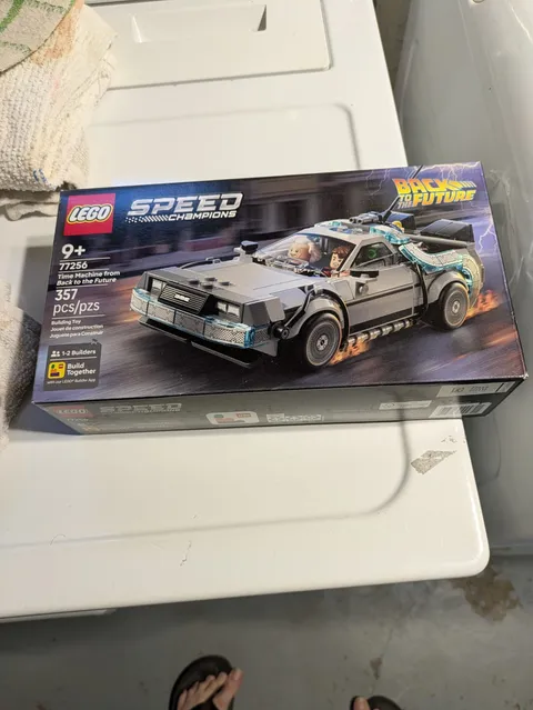 ⭐LEGO Speed Champions Time Machine from Back to The Future Building Toy 77256⭐
