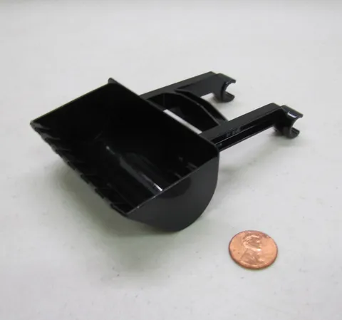 Lego Duplo Big Black Bull Dozer Tractor Bucket Scoop Arms Bulldozer Construction