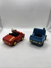 LEGO 2690 - Duplo, Town: Fire - Fire Chief - 1995 & Construction Truck
