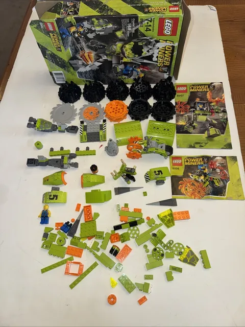 LEGO 8962 Power Miners Crystal King 8957 8956 Parts Pieces Misc Not Complete