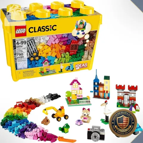 LEGO Classic Large Creative Brick Box 10698 Building Set 790+ Pieces