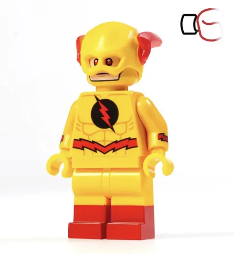 LEGO DC Comics Reverse Flash Upgrade Custom Minifigure By Excelsior & Pickle