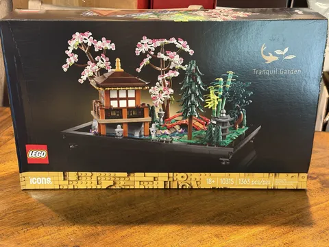 LEGO Icons Tranquil Garden 10315 Building Set 1363 PCS New Sealed