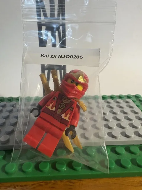 LEGO NINJAGO Kai ZX Minifigure NJO0205 Polybag Plastic Ninja Figure