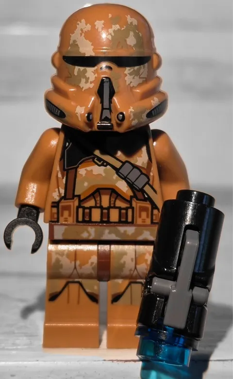 LEGO Minifigure- Geonosis Airborne Clone Trooper (Phase 2) (sw0605) Star Wars