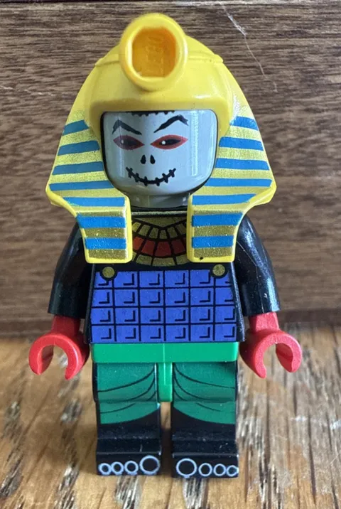Lego Adventurers Desert Minifigure Pharaoh Hotep adv021 For 5978, 5988, 5958