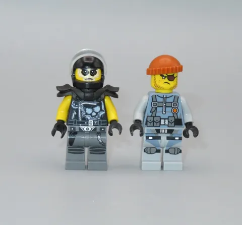 LEGO Ninjago Chopper Maroon Shark army thug minifigure 10755 70616 70611