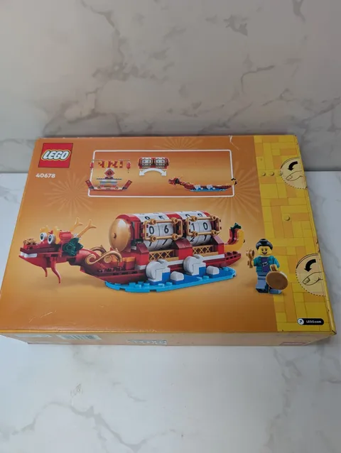 LEGO 40678 Festival Calendar Chinese New Year Dragon Boat Sealed 345pc