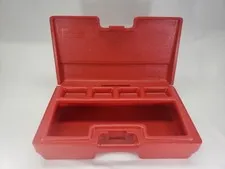 Vintage Lego Systems Case 1980s Red Extra Storage Large 17×10×5