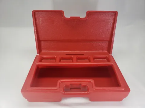 Vintage Lego Systems Case 1980s Red Extra Storage Large 17×10×5